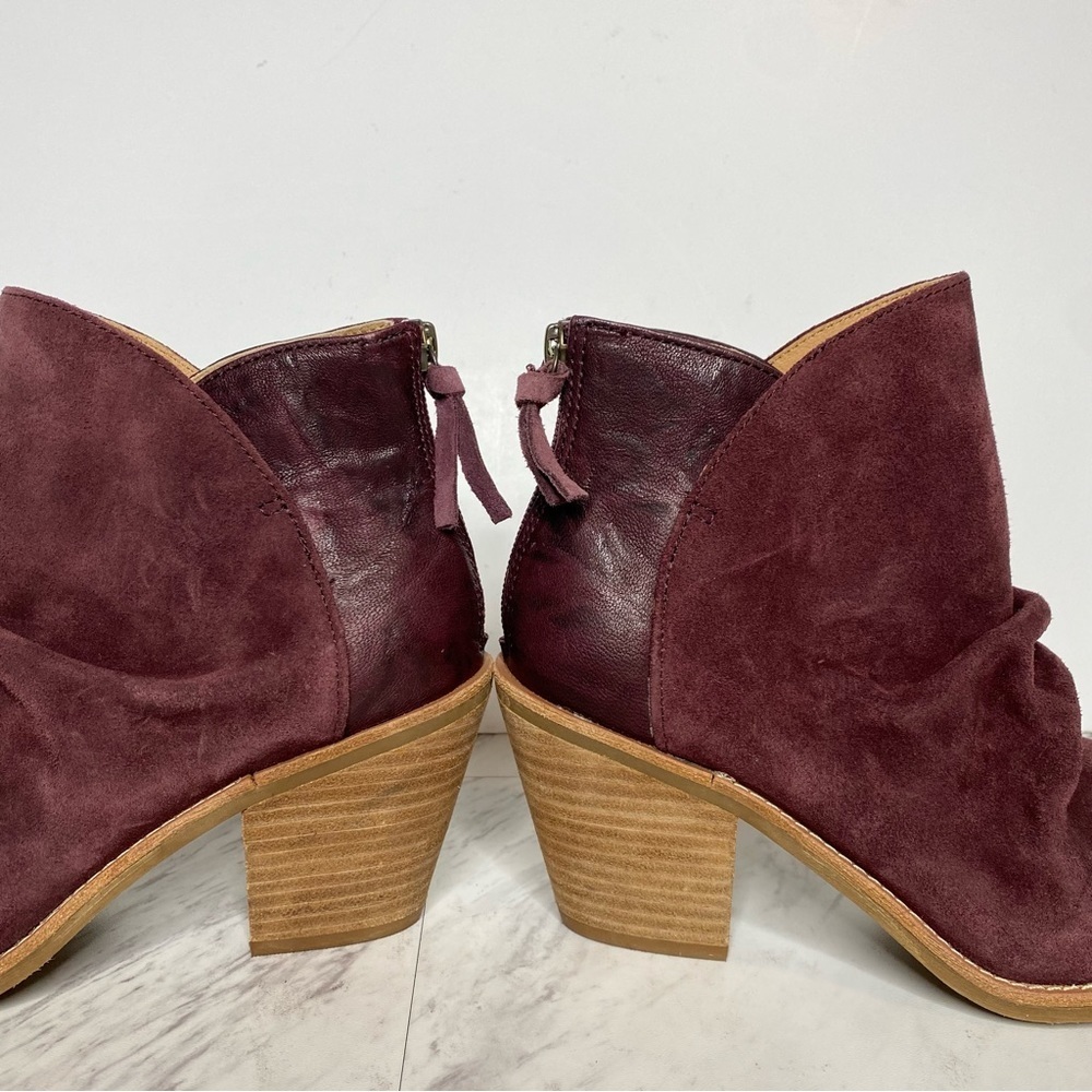 Sofft Teyton Distressed Suede Slouch Bootie 7M - Picture 8 of 14